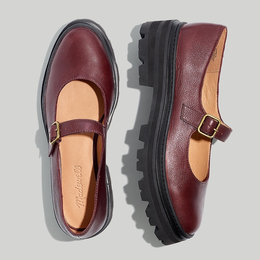 Madewell The Freya Platform Lugsole Mary Jane NG680 - Picture 1 of 6